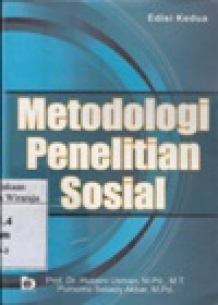 Image of Metodologi Penelitian Sosial