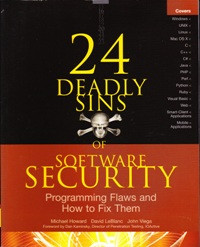 Image of 24 deadly sins of software security: programming flaws and how to fix them