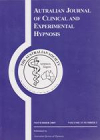 Image of Australian Journal of Clinical and Experimental Hypnosis