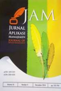 Image of JAM: Jurnal Aplikasi Manajemen