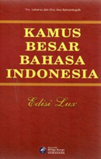 Image of Kamus Besar Bahasa Indonesia