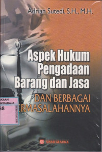 Image of Aspek Hukum Pengadaan Barang dan Jasa