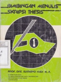 Image of Bimbingan Menulis Skripsi, Thesis