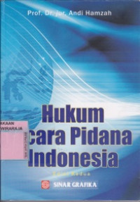 Image of Hukum Acara Pidana Indonesia