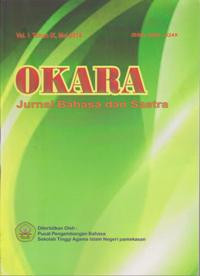 Image of Okara: Jurnal Bahasa dan Sastra
