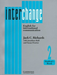 Image of Interchange English for International Communication: Student's Book 2