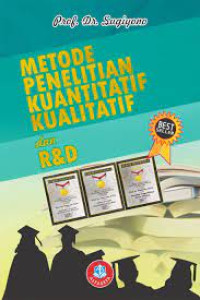 Image of Metode Penelitian Kuantitatif Kualitatif dan R&D