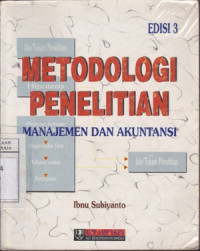 Image of Metodologi Penelitian : Manajemen dan Akuntansi