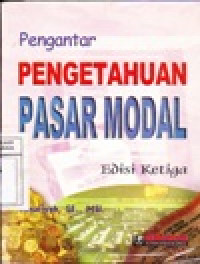Image of Pengantar Pengetahuan Pasar Modal