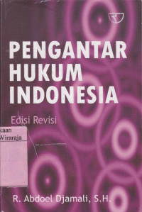 Image of Pengantar Hukum Indonesia