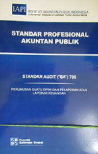 Image of SPAP :Standar Audit (