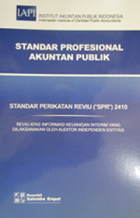 Image of SPAP : Standar Audit (