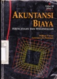 Image of Akuntansi Biaya : Perencanaan dan Pengendalian: Jil. 1