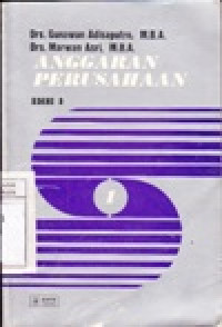 Image of Anggaran Perusahaan: Jil. 1