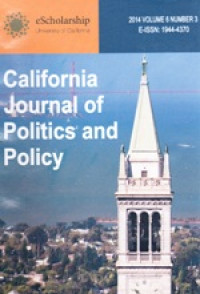 Image of California Journal of Politics and Policy