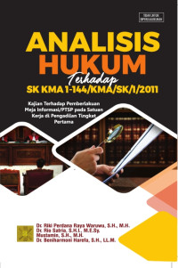 Image of Analisis Hukum Terhadap SK KMA 1-144/KMA/SK/1/2011