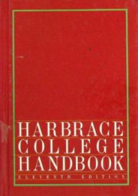 Image of Harbrace College Handbook Eleventh Edition