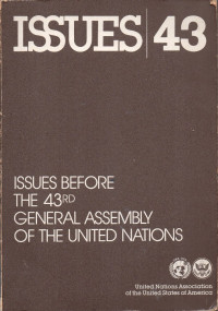 Image of Issues Before the 43rd General Assembly of the United Nations