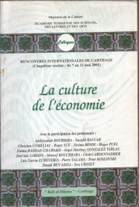 Image of La culture de l’économie