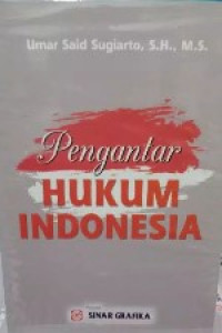 Image of Pengantar Hukum Indonesia