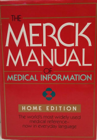 Image of The Merck Manual of Medical Information: Home Edition