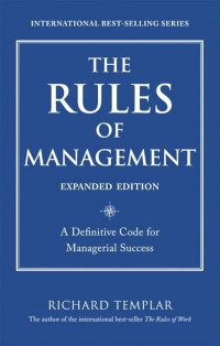 Image of The Rules of Management