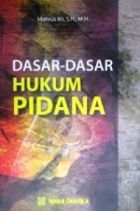 Image of Dasar-Dasar Hukum Pidana