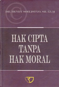 Image of Hak cipta tanpa hak moral