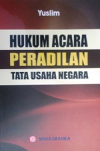 Image of Hukum Acara Peradilan Tata Usaha Negara