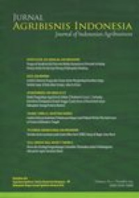 Image of Jurnal Agribisnis Indonesia