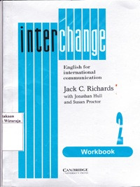 Image of Interchange English for International Communication: Workbook 2