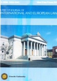 Image of Utrecht Journal of International and Europe Law