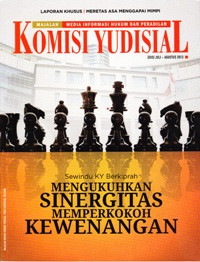 Image of Majalah Komisi Yudisial: Putusan Hakim Agung Kurang Progresif