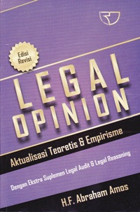 Image of Legal opinion : Aktualisasi Teoretis & Empirisme