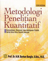 Image of Metodologi Penelitian Kuantitatif