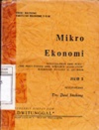 Image of Mikro Ekonomi Jil.II