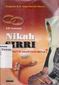 Image of Nikah Sirri Tersesat di Jalan yang Benar?