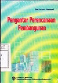 Image of Pengantar Perencanaan Pembangunan