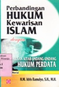 Image of Perbandingan Hukum Kewarisan Islam dengan Kewarisan Kitab Undang Undang Hukum Perdata