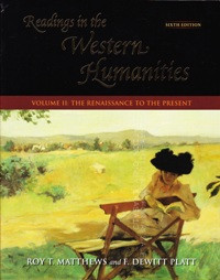 Image of Readings in the Western humanities