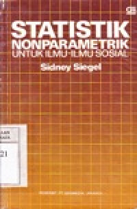 Image of Statistik Non Parametik Untuk Ilmu - Ilmu Sosial