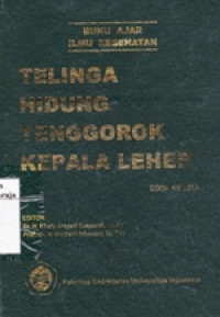 Image of Buku Ajar Ilmu Kesehatan : THT Kepala Leher